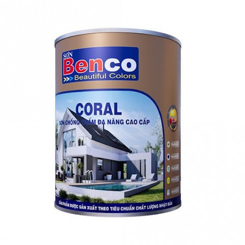 CORAL 5LSƠN CHỐNG THẤM ĐA NĂNG CAO CẤP CORAL 5LSƠN CHỐNG THẤM ĐA NĂNG CAO CẤP